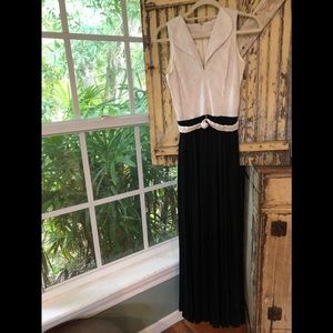 Vintage Hollywood MGM designer Donald Brooks dress size 6 maxi